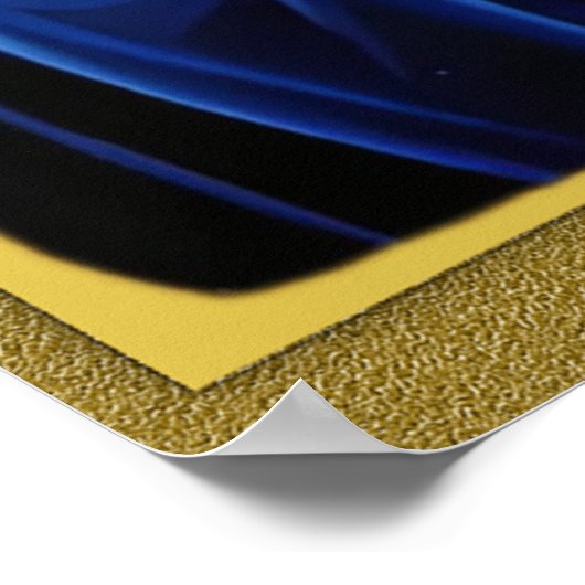 Sinterklaas, orthodox Slavisch icoon Poster (Hoek)