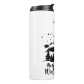 Sinterklaas over de bergen thermosbeker (Gedraaid links)