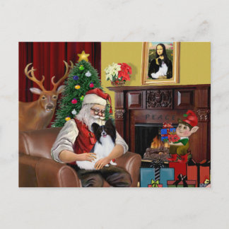 Sinterklaas' Papillon Feestdagenkaart