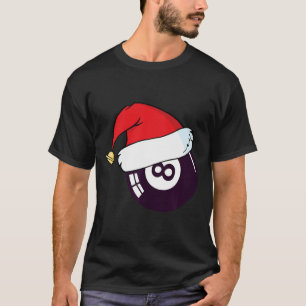 Sinterklaas Pet Biljart 8 LL Kerst T-shirt