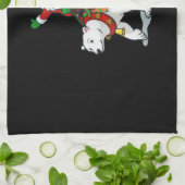 Sinterklaas poolrijden beer theedoek (Gevouwen)