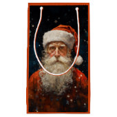 Sinterklaas Portret Vincent van Gogh Stijl Klein Cadeauzakje (Voorkant)