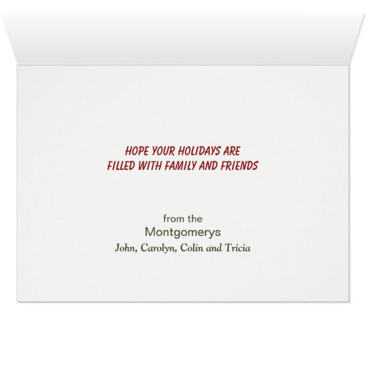 Sinterklaas Pug op slee Kerstmis (Binenzijde Horizontaal (Onderkant))