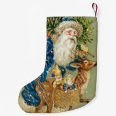  Sinterklaas, Retro Kleine Kerstsok (Achterkant)