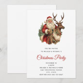 Sinterklaas Rijden Een Rendier Kaart (Voorkant / Achterkant)