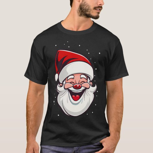 Sinterklaas rode neus t-shirt (Voorkant)