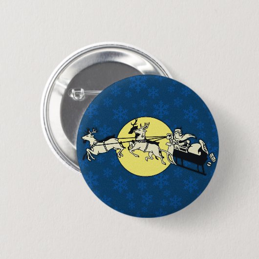 Sinterklaas Ronde Button 5,7 Cm (Voorkant /achterkant)