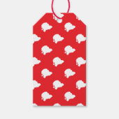 Sinterklaas rood cadeaulabel (Voorkant)