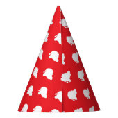 Sinterklaas rood feesthoedjes (Achterkant)