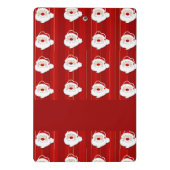 Sinterklaas rood patroon mini klembord (Achterkant)