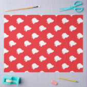 Sinterklaas rood tissuepapier (Craft)