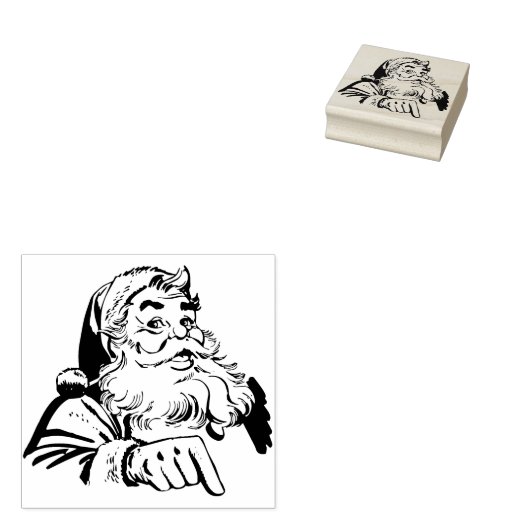  Sinterklaas Rubber Stamp Rubberstempel (Gestempeld)