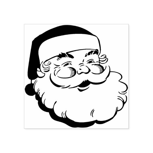  Sinterklaas Rubber Stamp Rubberstempel (Afrduk)