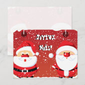 Sinterklaas Santa Claus Feestdagenkaart (Voorkant / Achterkant)