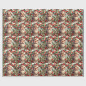 Sinterklaas Sinterklaas Kerstmis Cadeaupapier (Vlak)