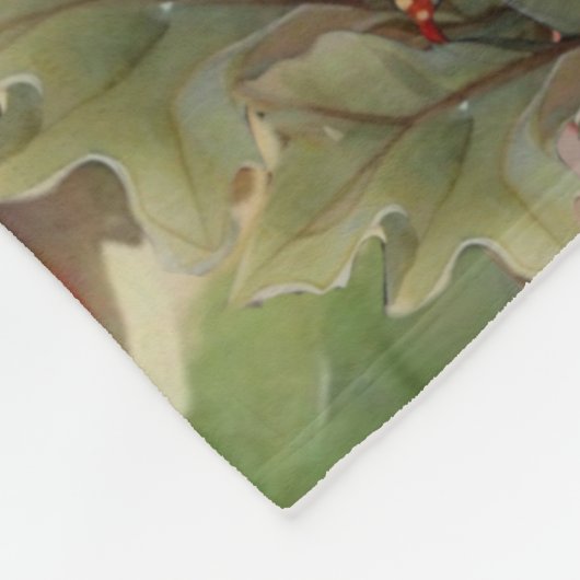 Sinterklaas Sinterklaas Kerstmis Fleece Deken (Hoek)