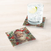 Sinterklaas Sinterklaas Kerstmis Glazen Onderzetter (Schuin)