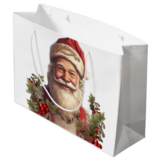 Sinterklaas Sinterklaas Kerstmis Groot Cadeauzakje (Achterkant Gekanteld)