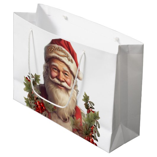 Sinterklaas Sinterklaas Kerstmis Groot Cadeauzakje (Voorkant Gekanteld)