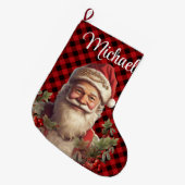 Sinterklaas Sinterklaas Kerstmis Grote Kerstsok (Voorkant (Hangend))