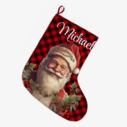 Sinterklaas Sinterklaas Kerstmis Grote Kerstsok (Voorkant (Hangend))