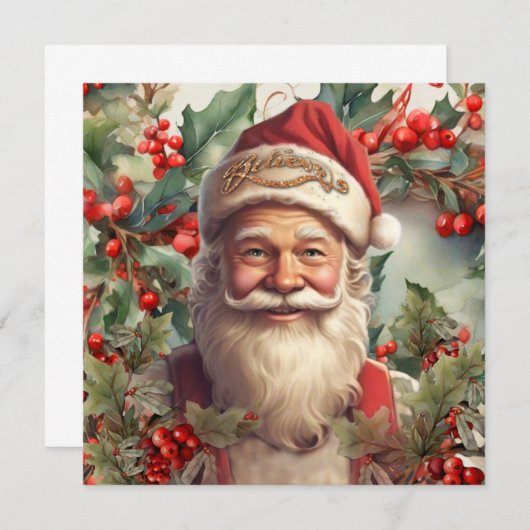 Sinterklaas Sinterklaas Kerstmis Kaart (Voorkant / Achterkant)