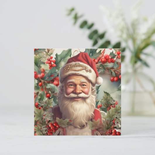 Sinterklaas Sinterklaas Kerstmis Kaart (Staand voorkant)