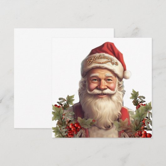 Sinterklaas Sinterklaas Kerstmis Kaart (Voorkant / Achterkant)