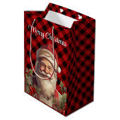 Sinterklaas Sinterklaas Kerstmis Medium Cadeauzakje (Achterkant Gekanteld)