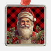 Sinterklaas Sinterklaas Kerstmis Metalen Ornament (Voorkant)