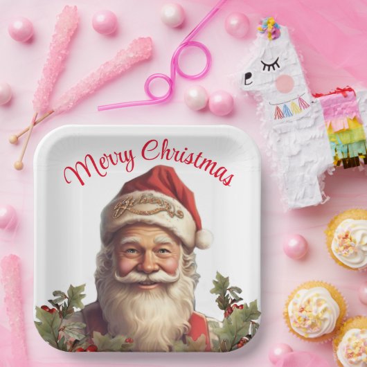 Sinterklaas Sinterklaas Kerstmis Papieren Bordje (Feest)