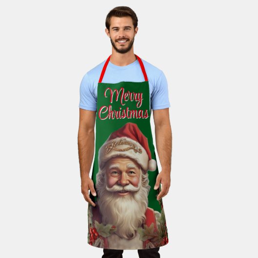 Sinterklaas Sinterklaas Kerstmis Schort (Gedragen)