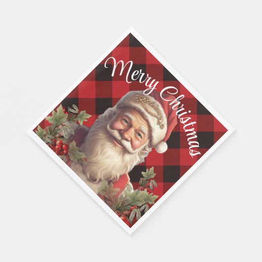 Sinterklaas Sinterklaas Kerstmis Servet (Hoek)