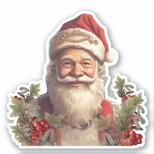 Sinterklaas Sinterklaas Kerstmis Sticker (Voorkant)