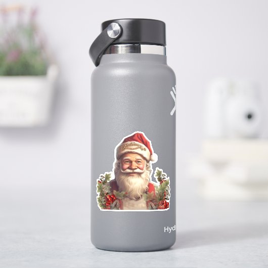 Sinterklaas Sinterklaas Kerstmis Sticker (HydroFlask)