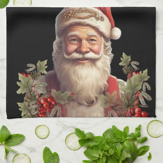 Sinterklaas Sinterklaas Kerstmis Theedoek (Gevouwen)