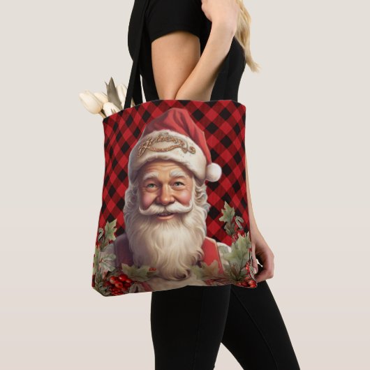 Sinterklaas Sinterklaas Kerstmis Tote Bag (Dichtbij)
