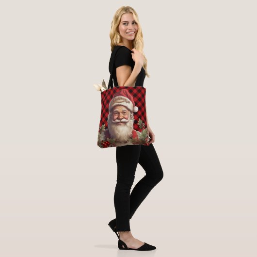 Sinterklaas Sinterklaas Kerstmis Tote Bag (Op model)