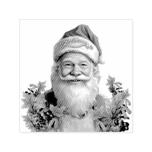 Sinterklaas Sinterklaas Kerstmis Zelfinktende Stempel (Design)