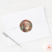 Sinterklaas Sinterklaas Ronde Sticker (Envelop)