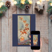 Sinterklaas-slees Feestdagen Kaart