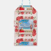 Sinterklaas Sneeuw Cadeaulabel (Voorkant)