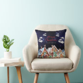 Sinterklaas, Sneeuwman Feestelijke Kerstvakantie Kussen (Stoel)