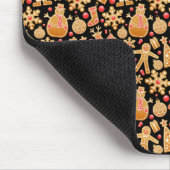 Sinterklaas & Sneeuwman Gemberkoek Kerstkoekjes Muismat (Hoek)