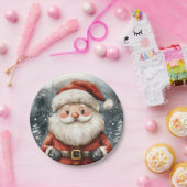 Sinterklaas Sneeuwval Papier Borden Papieren Bordje (Feest)