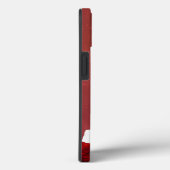 Sinterklaas, Snowflakes, rood Case-Mate iPhone Case (Achterkant / Rechts)