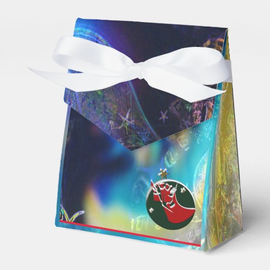 Sinterklaas sok gunst box bedankdoosjes (Voorkant Zijde)