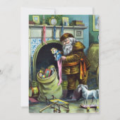 Sinterklaas Speelgoed Kerstfeest Uitnodiging (Voorkant)