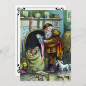  Sinterklaas Speelgoed Kerstfeest Uitnodiging (Voorkant / Achterkant)