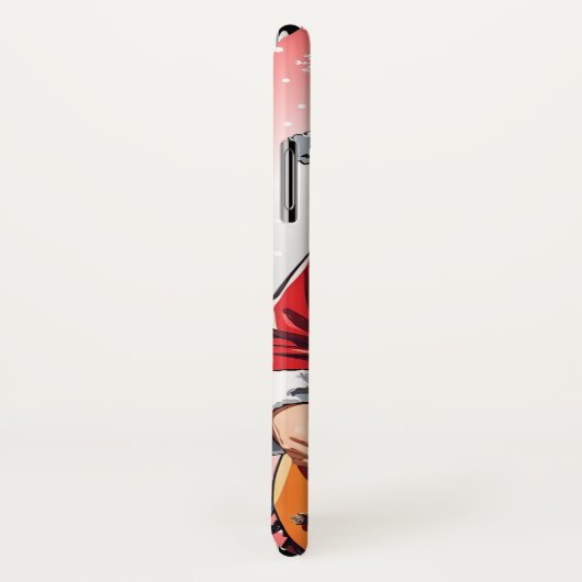 Sinterklaas speelt gitaar Case-Mate iPhone case (Achterkant / rechts)